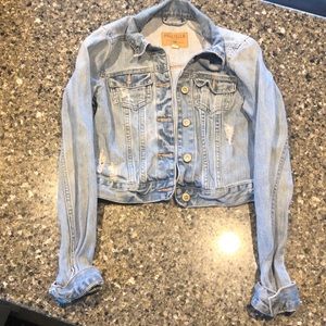 Hollister teen jean jacket